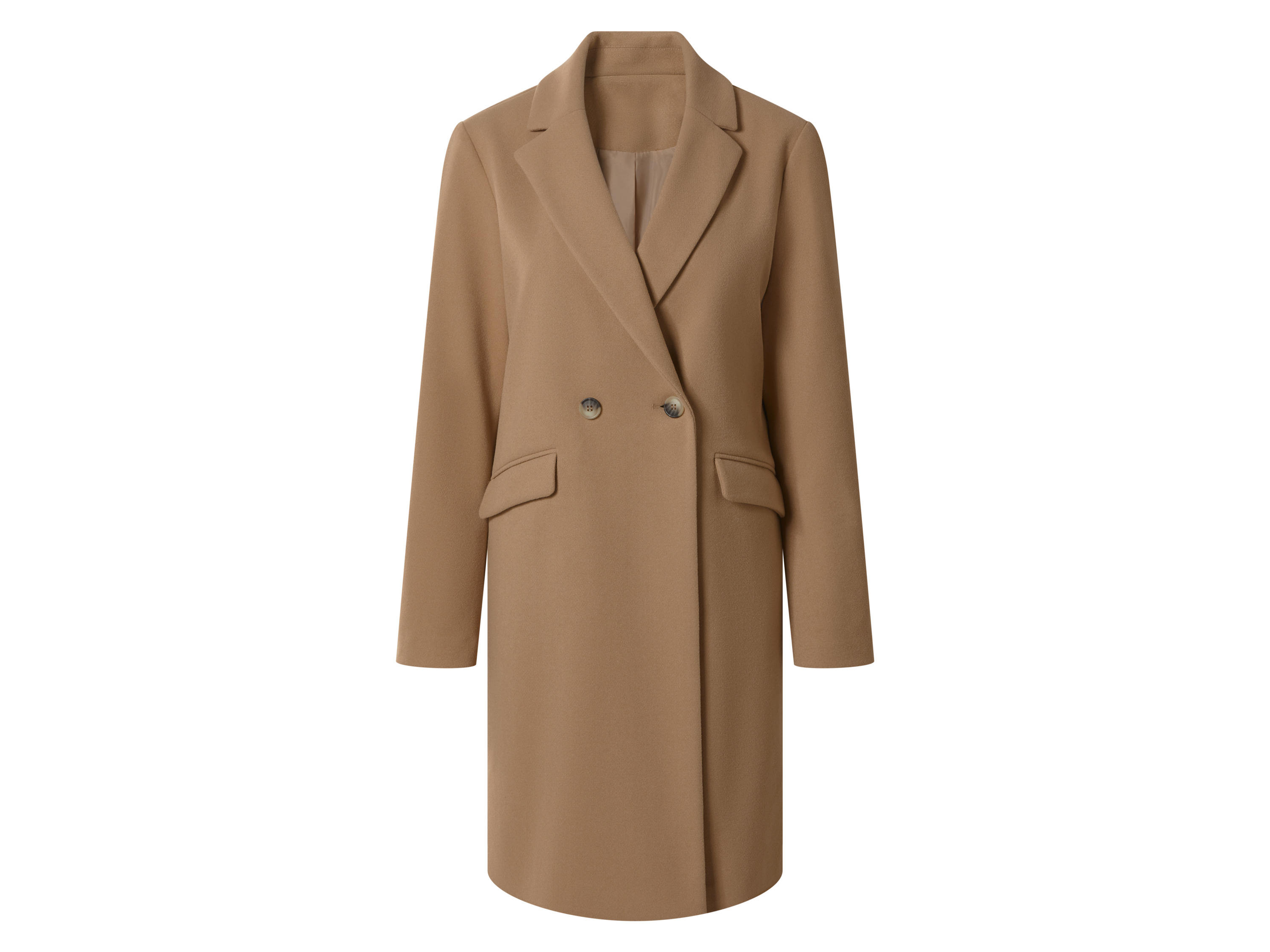 ESMARA® Płaszcz damski (Brązowy, L (44-46))