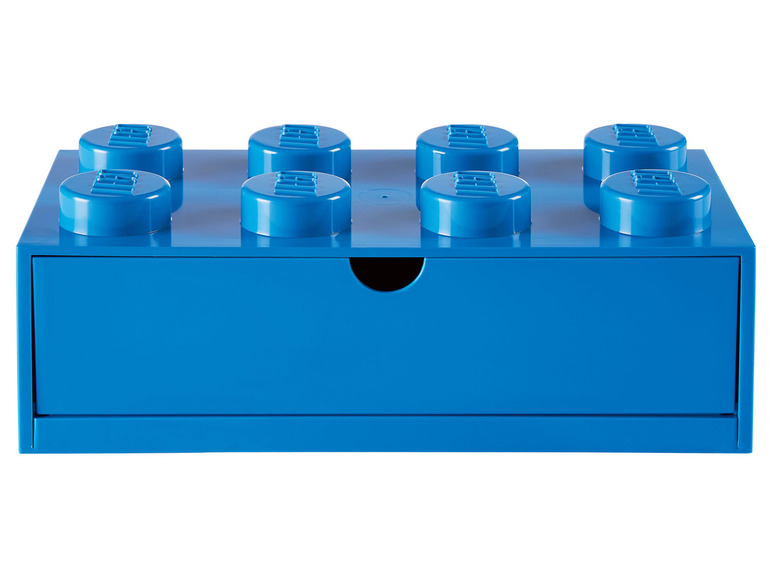 Pełny ekran: LEGO Pudełko z szufladą w kształcie klocka z 8 wypustkami - zdjęcie 2