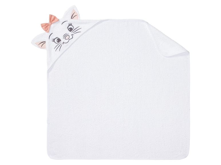 Pełny ekran: Ręcznik z kapturem dla niemowląt, 75 x 75 cm, z czystej bawełny - zdjęcie 6