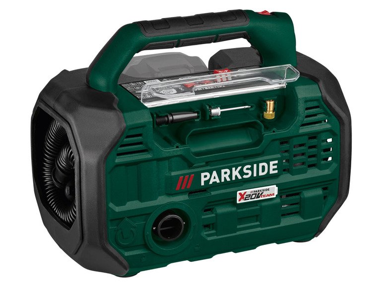 Pełny ekran: PARKSIDE® Akumulatorowa sprężarka 20 V i Pompka 2 w 1, PKA 20-Li B2 (bez akumulatora i ładowarki) - zdjęcie 5