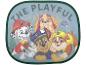 Osłona przeciwsłoneczna Paw Patrol z Marshall, Chase, Skye i Rubble oraz napisem „THE PLAYFUL”