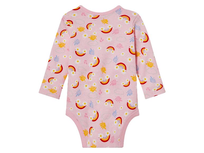 Body niemowlęce z czystej bawełny organicznej, 3 sztuki; Body niemowlęce z czystej bawełny organicznej, 3 sztuki