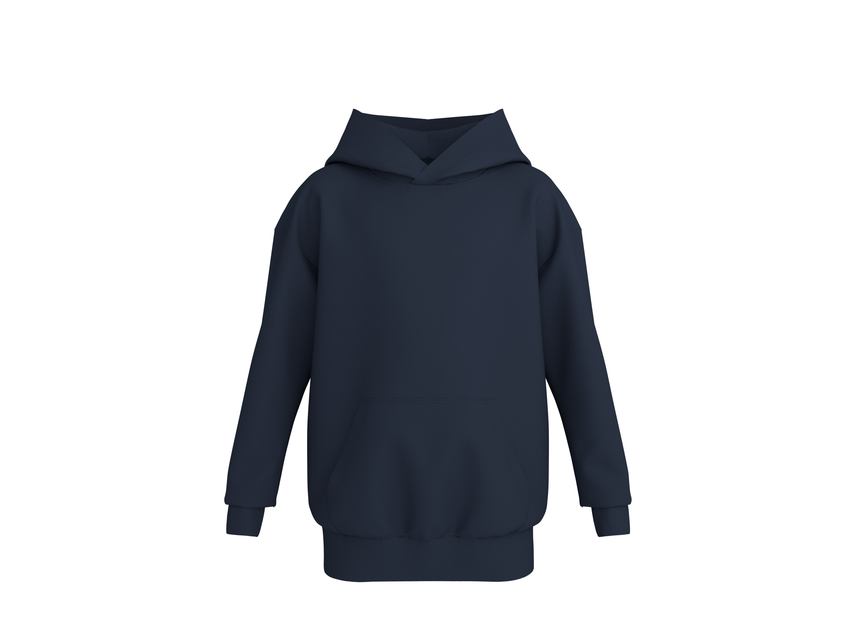ESMARA KIDS Bluza dresowa z kapturem dziecięca  (Granatowy, 158/164)