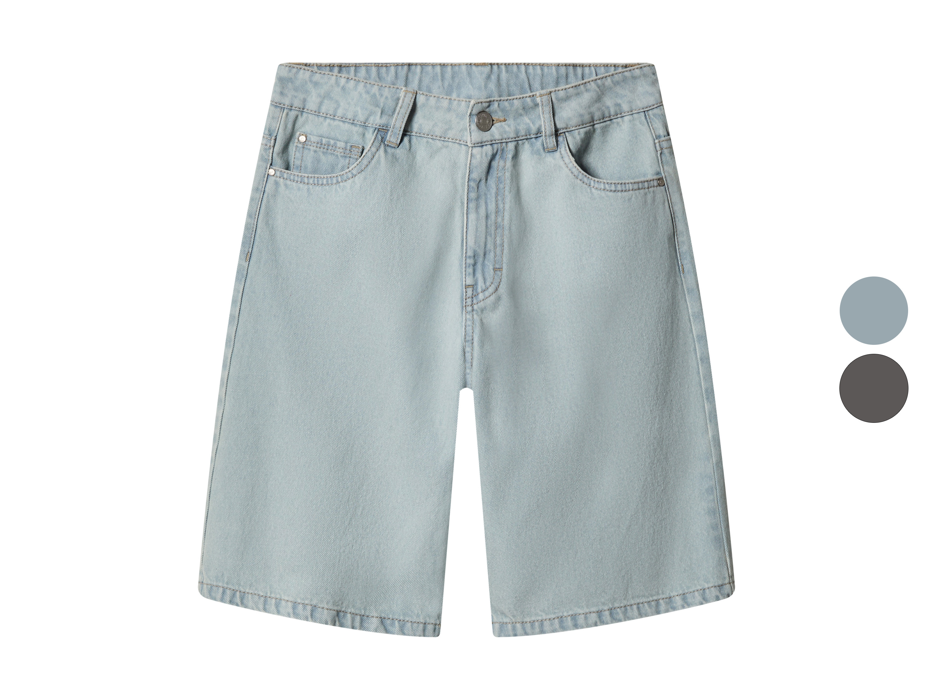 Esmara Kids Szorty jeansowe Loose Fit młodzieżowe