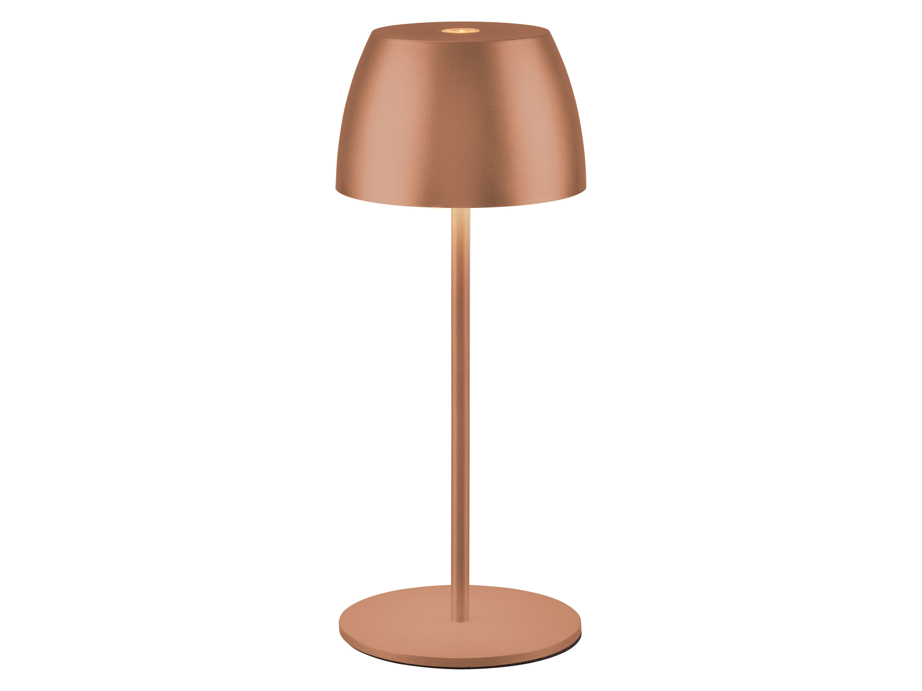 LIVARNO® Akumulatorowa lampka stołowa LED (Brązowy)