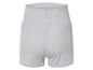 Szare bawełniane szorty damskie.