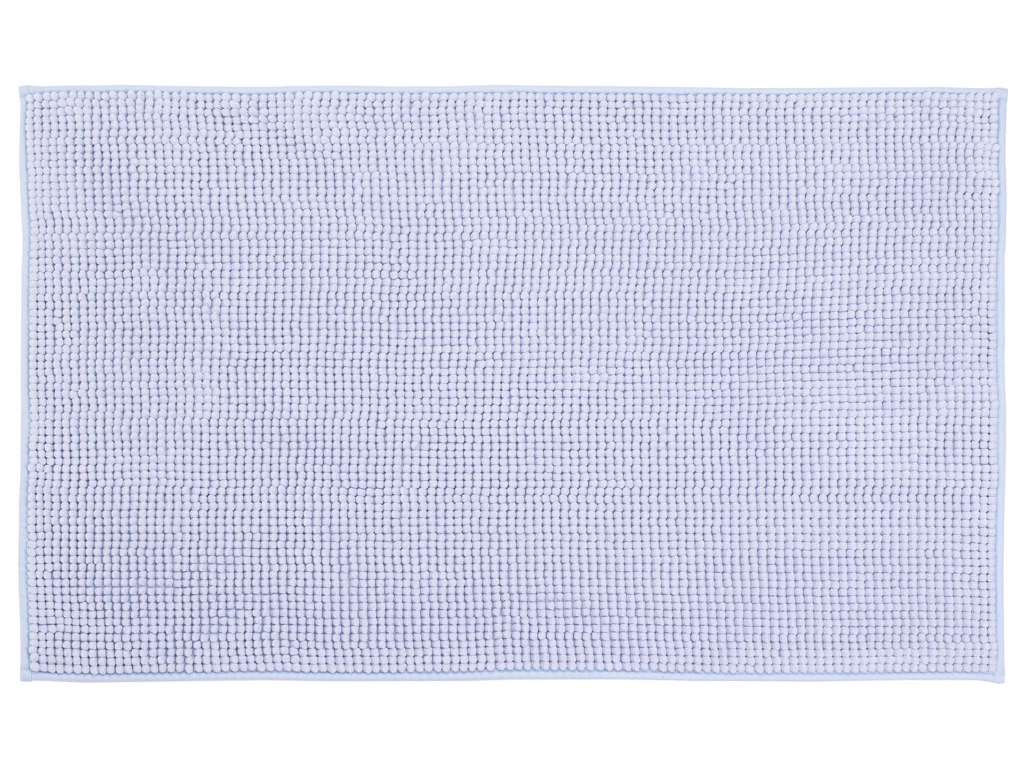 GÖZZE Dywanik łazienkowy z szenili, 70 x 120 cm (Srebrny)