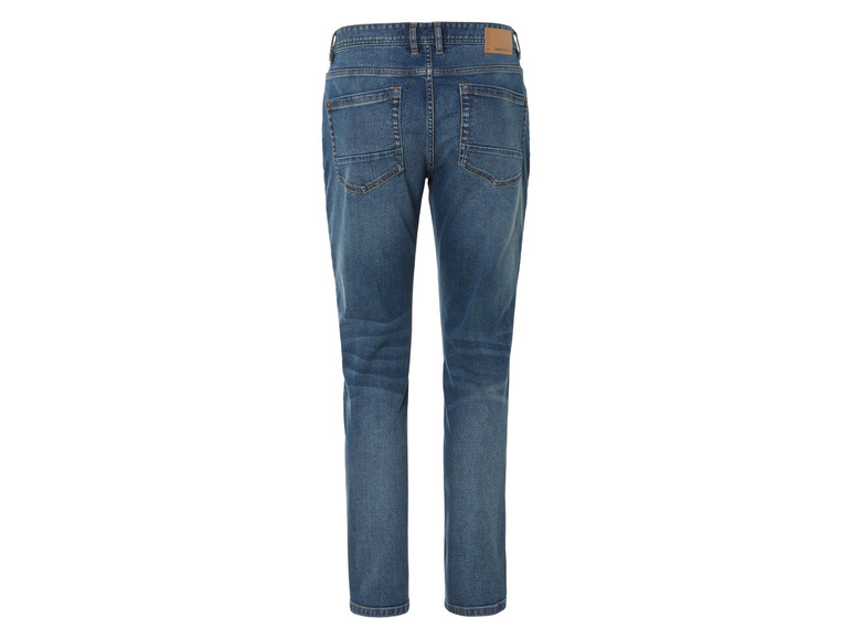 Jeansy męskie z bawełną, slim fit