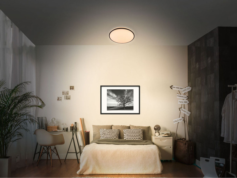 Pełny ekran: LIVARNO home Lampa sufitowa LED, sterowanie kolorem, 36,8 W, 1 szt. - zdjęcie 3