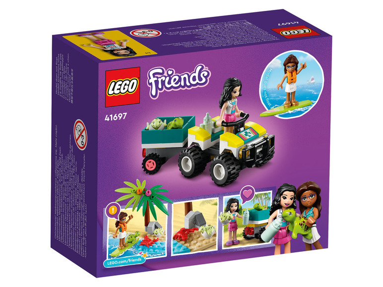 Pełny ekran: LEGO® Friends 41697 Pojazd do ratowania żółwi - zdjęcie 2