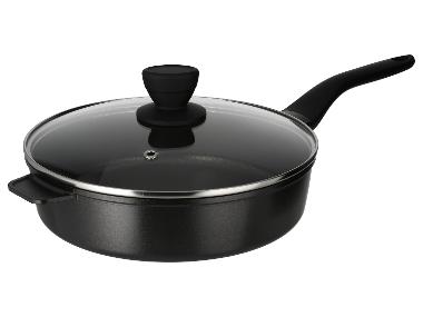 SILVERCREST® Patelnia do serwowania z odlewu aluminium z pokrywką, Ø 28 cm