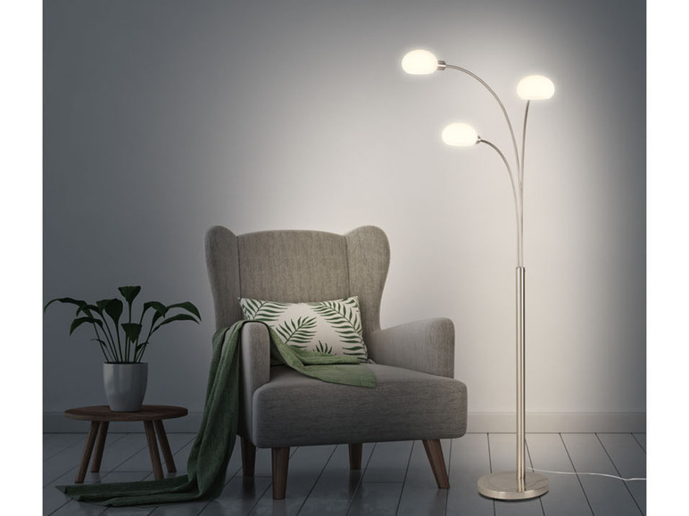 Pełny ekran: LIVARNO home Lampa stojąca LED, z przełącznikiem nożnym - zdjęcie 5