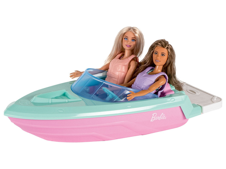 Pełny ekran: Barbie Zestaw z 2 lalkami, jeepem i łodzią - zdjęcie 10