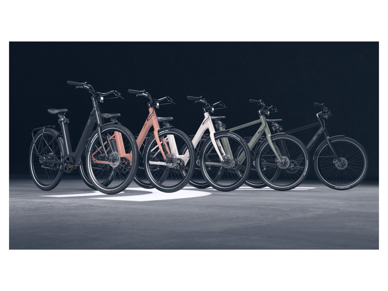 Rower elektryczny Urban E-Bike Y.2, biały kremowy