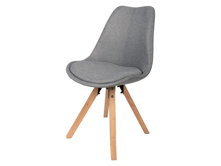 Pełny ekran: LIVARNO home Krzesła w stylu skandynawskim, 2 sztuki - zdjęcie 3
