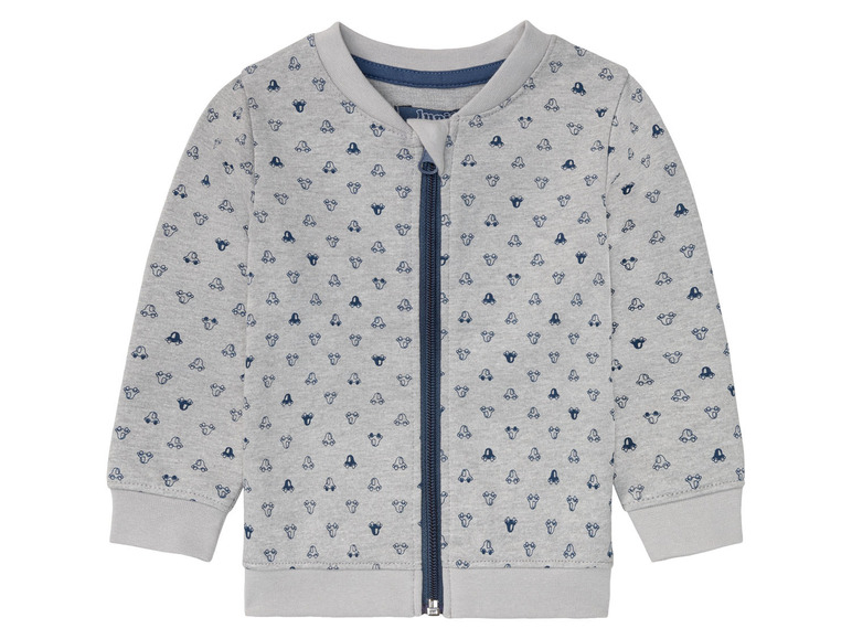 Pełny ekran: LUPILU® Bluza niemowlęca z bawełną organiczną, 1 sztuka - zdjęcie 6