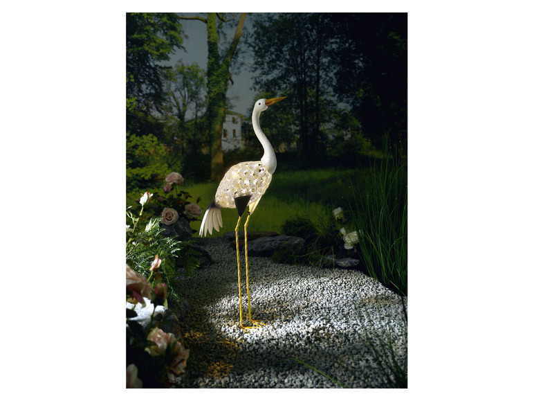 Pełny ekran: LIVARNO home Dekoracyjny ptak do ogrodu z lampką solarną LED, 1 sztuka - zdjęcie 10