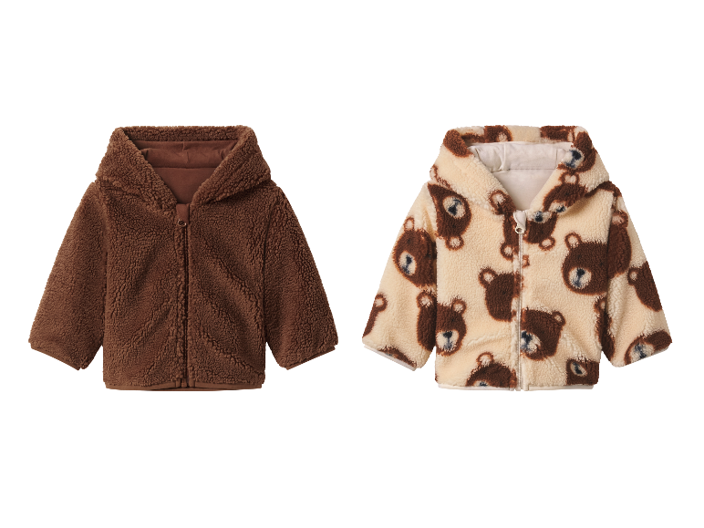 Bluza niemowlęca z polaru sherpa