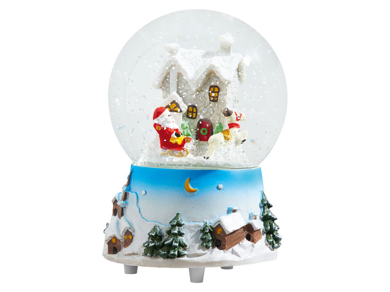 Pełny ekran: LIVARNO home Kula śnieżna z pozytywką z melodią świąteczną - zdjęcie 6