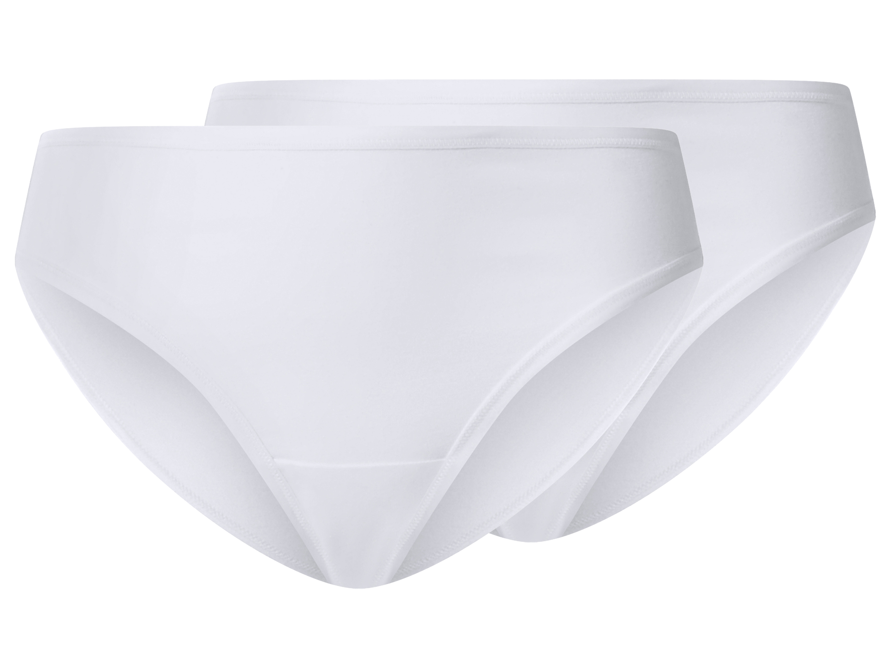 esmara® Figi damskie z bawełną, 2 pary