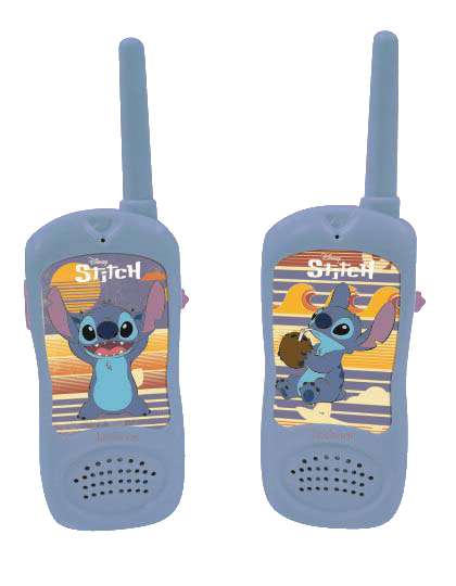 LEXIBOOK Walkie-talkie o zasięgu do 120 m (Stitch)