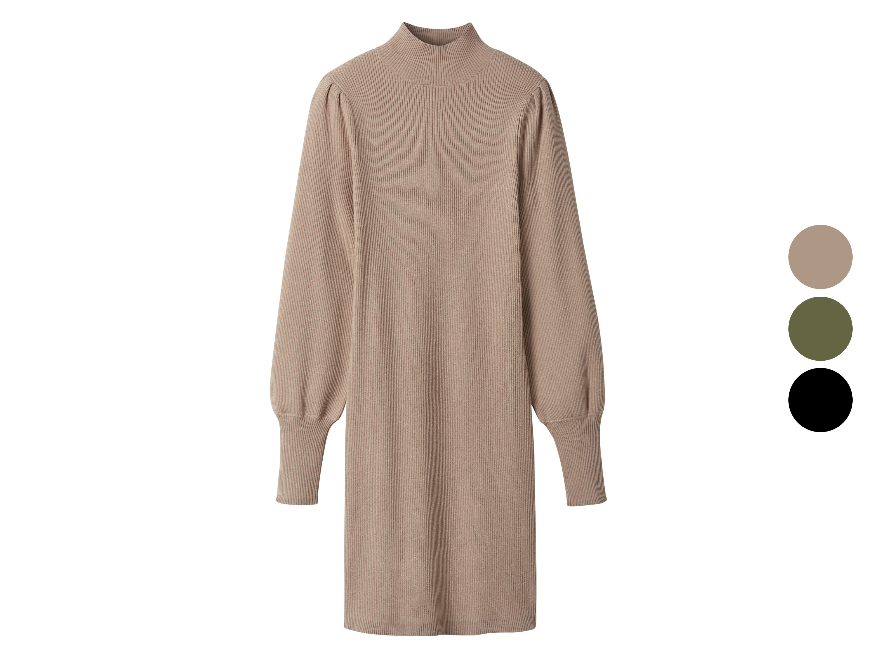 esmara® Sukienka dzianinowa damska w prążki