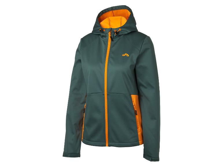Kurtka softshell z kapturem dla kobiet.
