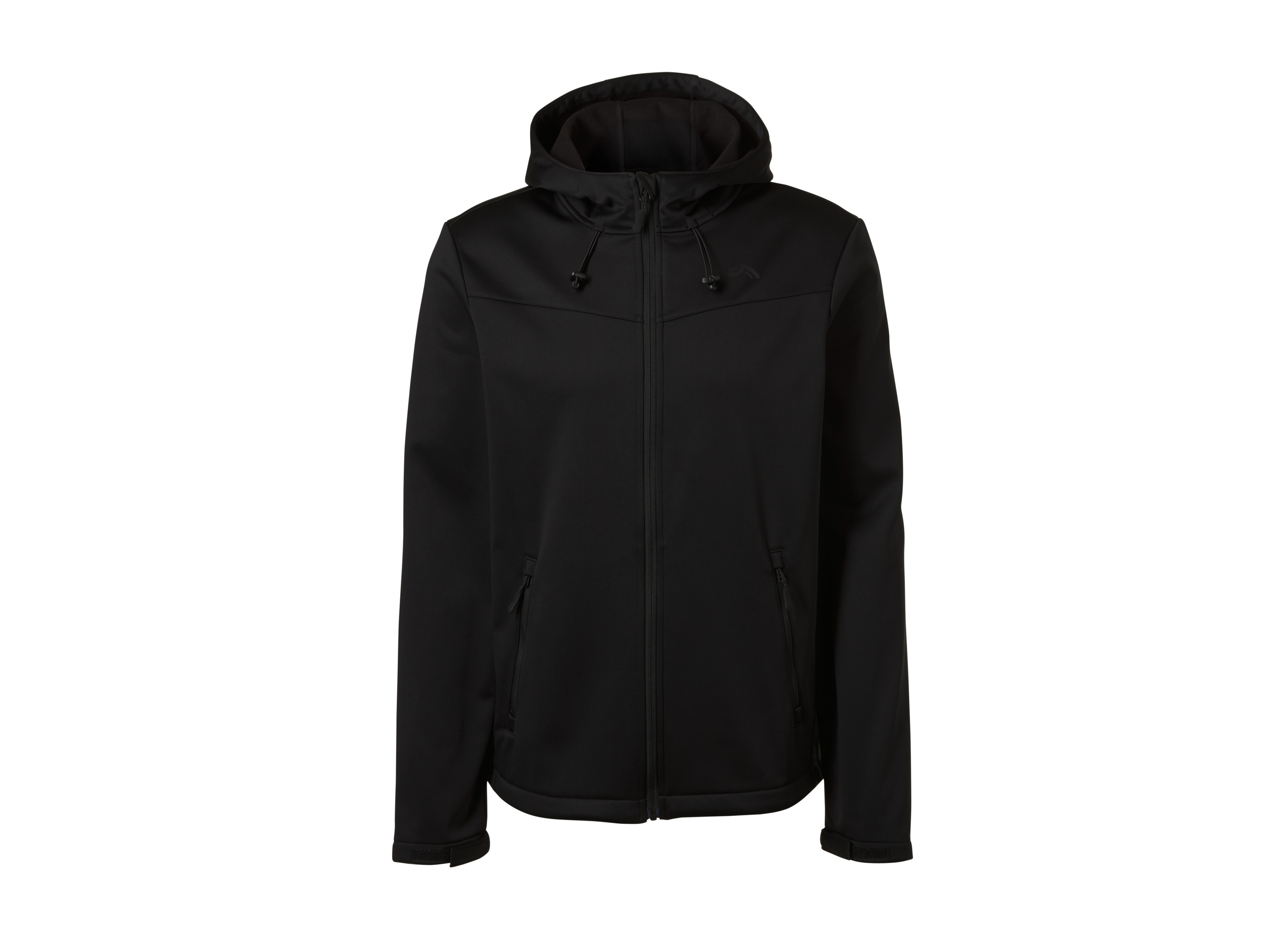 CRIVIT Kurtka softshell z kapturem męska (Czarny, M (48/50))