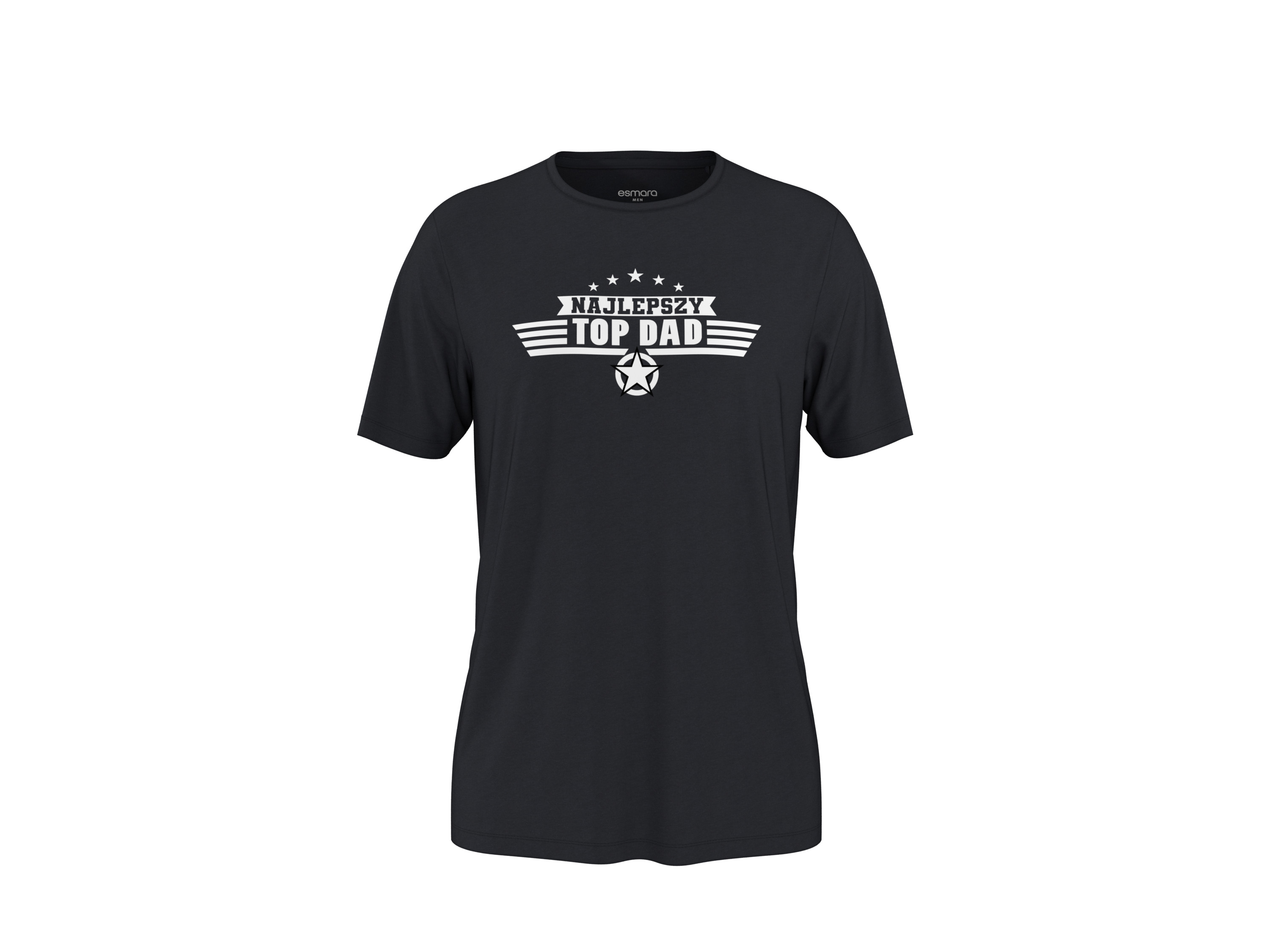 esmara Men T-shirt z bawełny na Dzień Taty