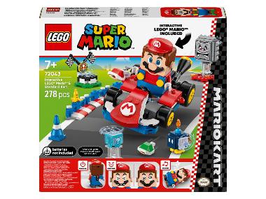 LEGO® SUPER MARIO 72043 Mario Kart™ — Interaktywna figurka LEGO® Mario™ i Standard Kart