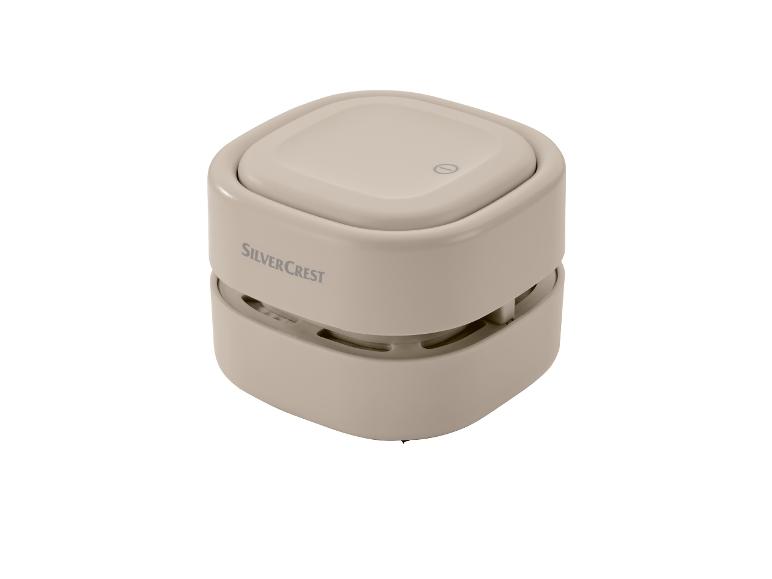 Niszczarka SilverCrest w kolorze beżowym.