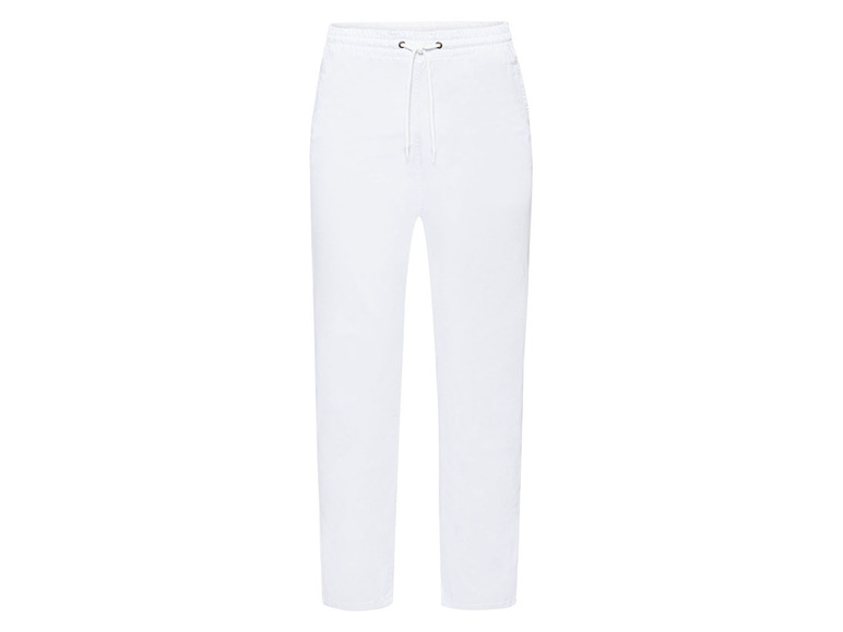 Pełny ekran: esmara® Spodnie robocze damskie, białe, 1 para - zdjęcie 2