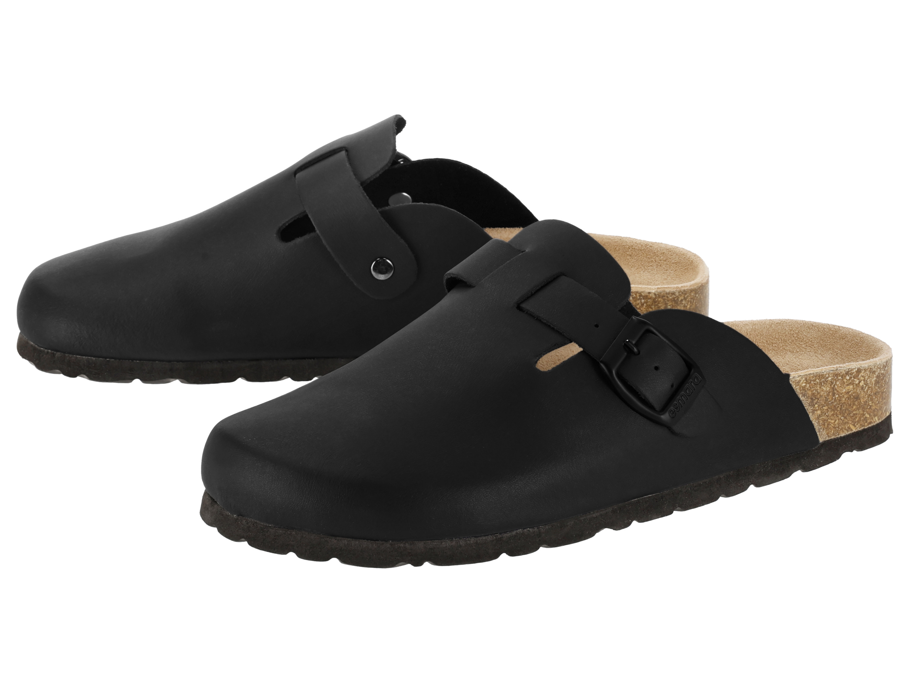 ESMARA® Chodaki damskie (Czarny, 40)