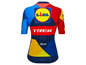 Koszulka kolarska z logo Lidl i Trek.
