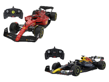 JAMARA Zdalnie sterowany model pojazdu Ferrari F1-75 lub Oracle Red Bull Racing RB