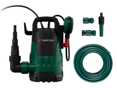 PARKSIDE® Pompa zanurzeniowa do pompowania czystej wody PTPK 400 B1 z wężem ogrodowym