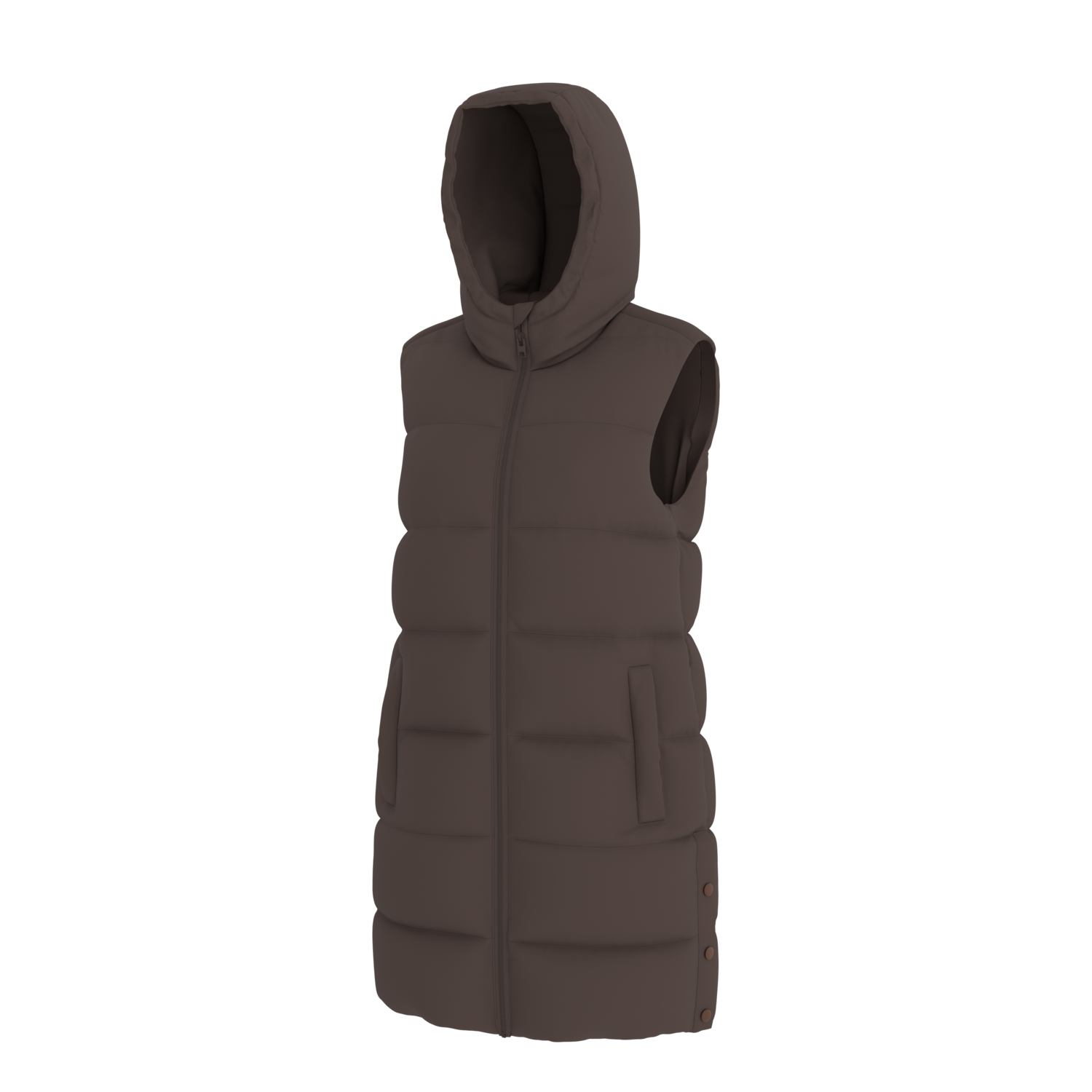 ESMARA® Kamizelka damska (Brązowy, S (36-38))