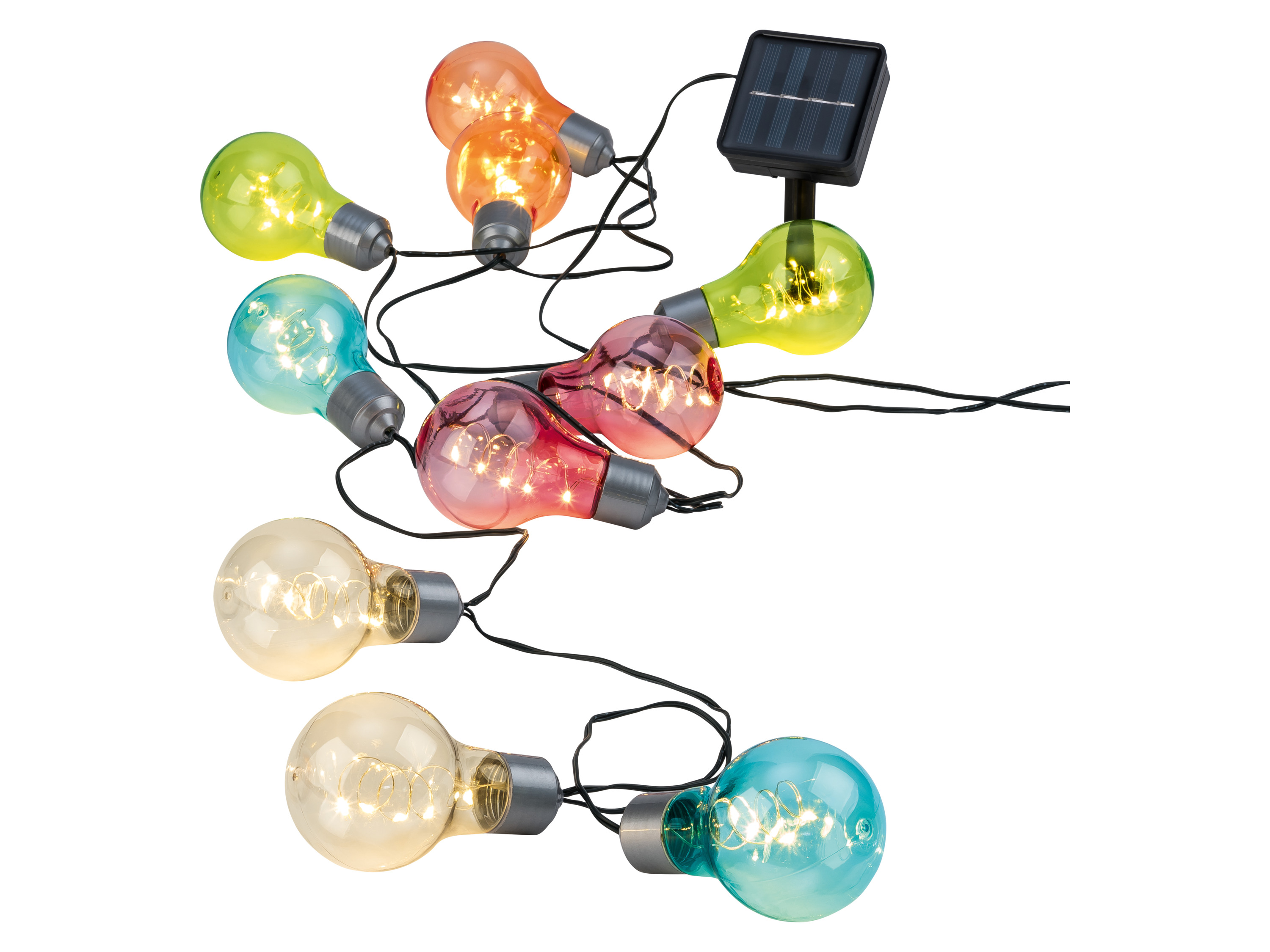 LIVARNO® Solarny łańcuch świetlny LED (Kolorowy)