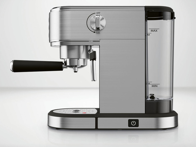 Pełny ekran: SILVERCREST® Ekspres do kawy ciśnieniowy kolbowy Slim SSMS 1350 B2, 1350 W - zdjęcie 7
