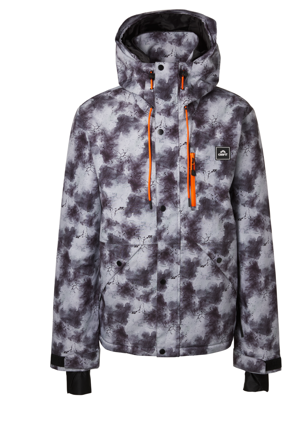 CRIVIT Kurtka męska freeride'owa (Wzorzysty, XL (56/58))