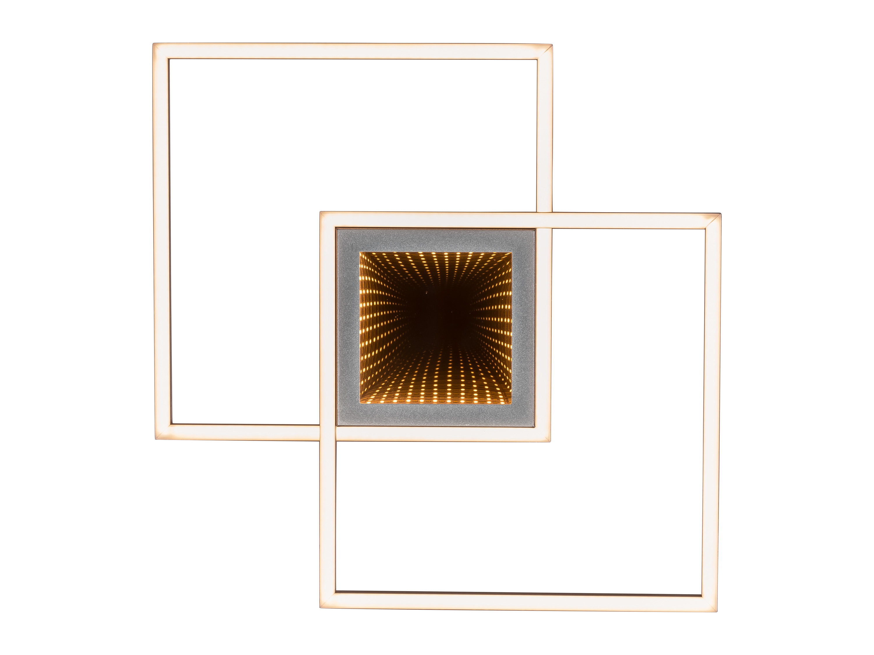 LIVARNO home Lampa sufitowa LED z efektem 3D (Kwadratowy)