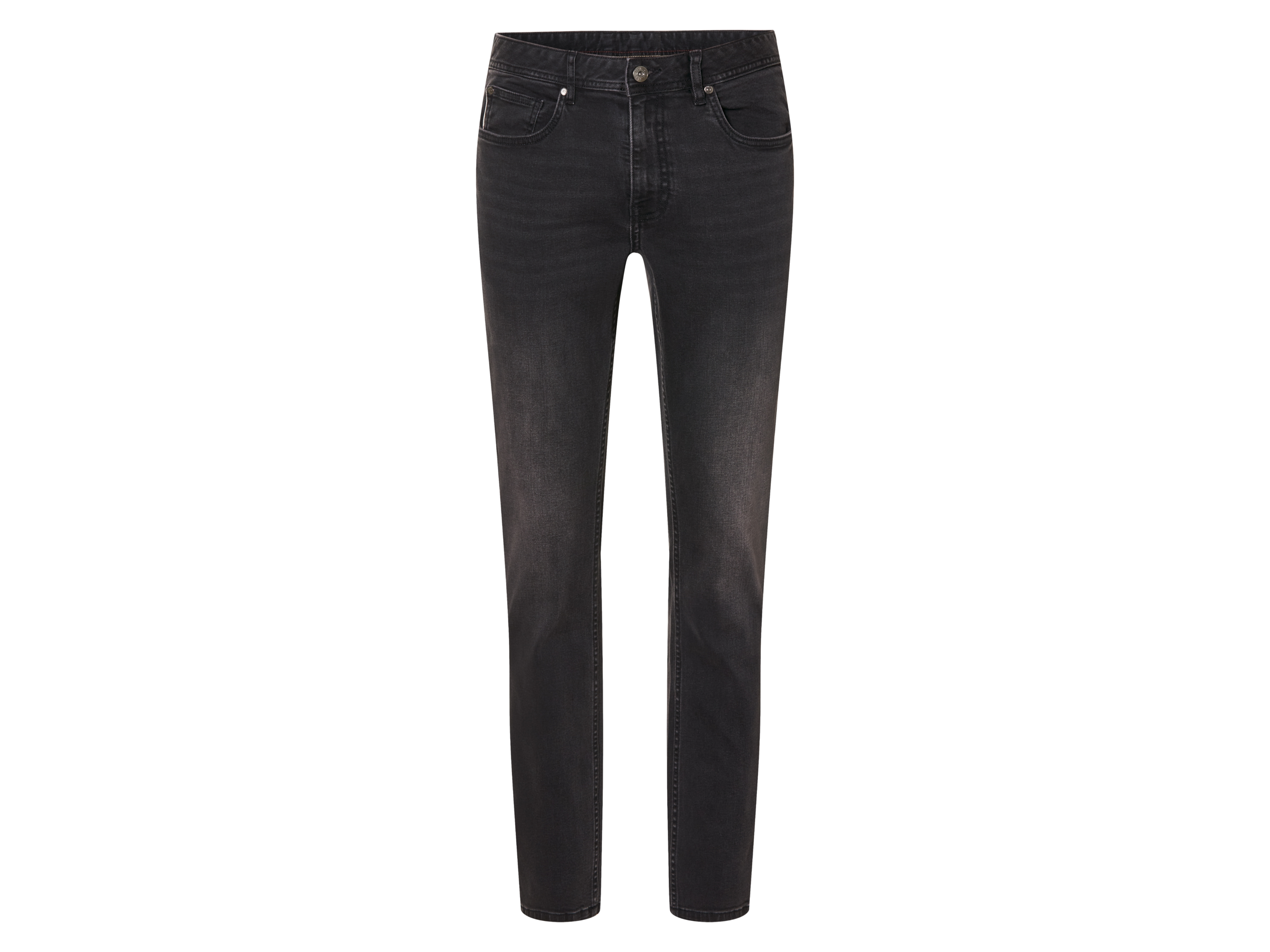esmara Men Jeansy slim fit męskie z bawełny (Ciemnoszary, 52 (36/32))