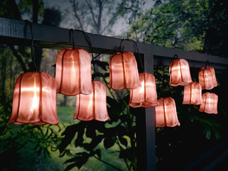 Pełny ekran: LIVARNO home Girlanda ogrodowa solarna LED, 1 sztuka - zdjęcie 4
