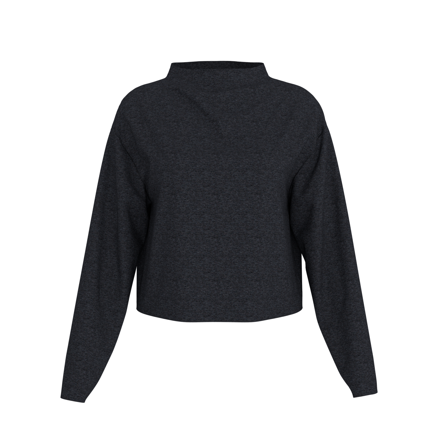 ESMARA® Sweter dzianinowy damski (Czarny, L(44/46))