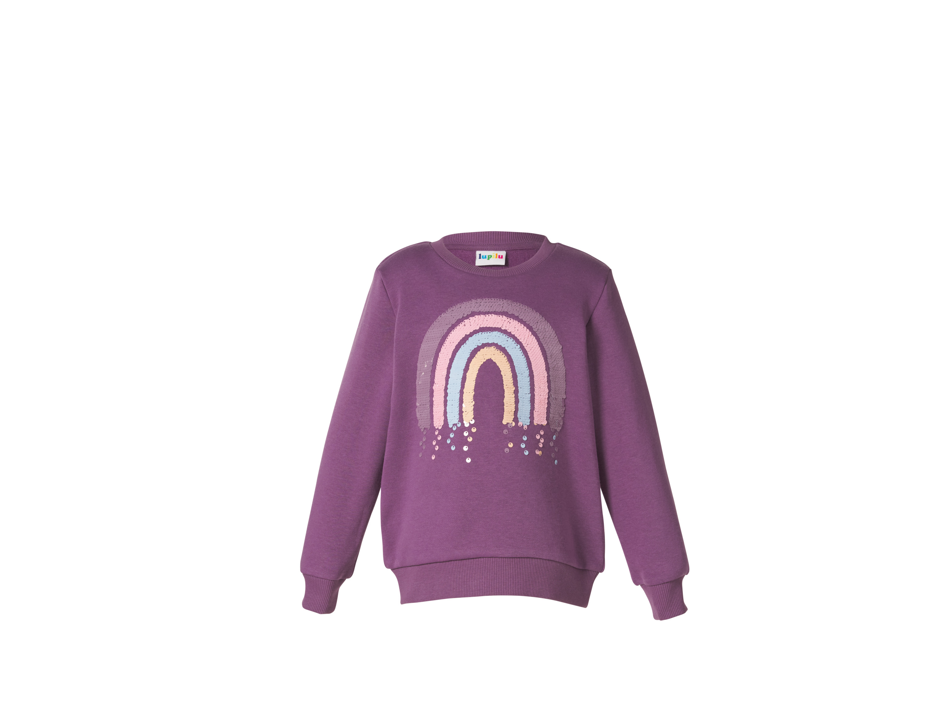 LUPILU® Bluza dresowa dziecięca (Lila, 110/116)