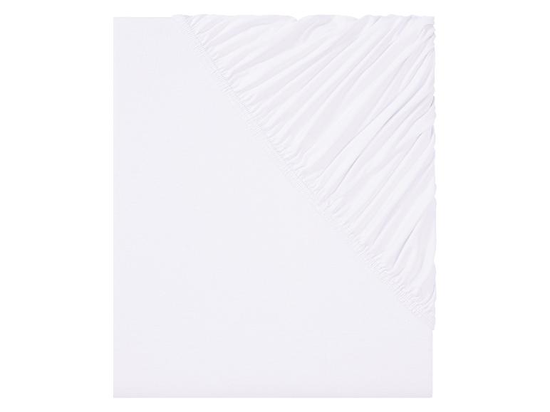 Prześcieradło dżersejowe z gumką, 90-100 x 200