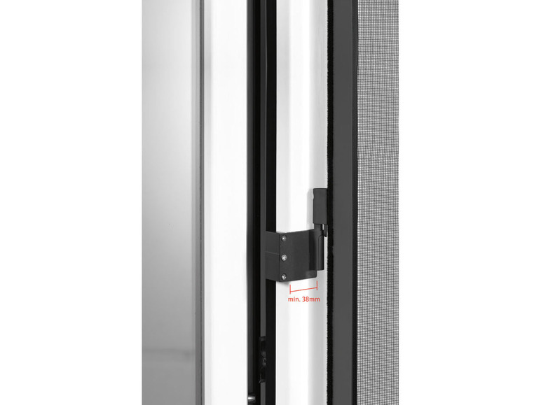 Pełny ekran: LIVARNO home Zestaw złączek zaciskowych do aluminiowej moskitiery drzwiowej, 3 sztuki - zdjęcie 3