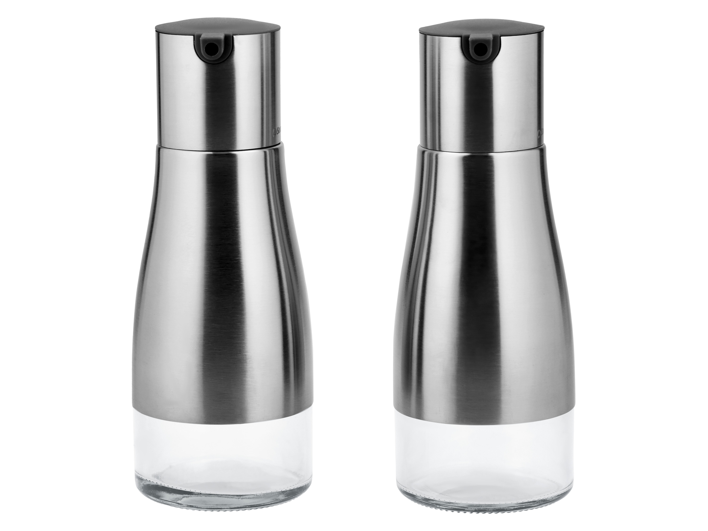 SILVERCREST® Zestaw młynków do soli i pieprzu / Zestaw dozowników do octu i oleju / Tarka (Dozownik do octu i oliwy)