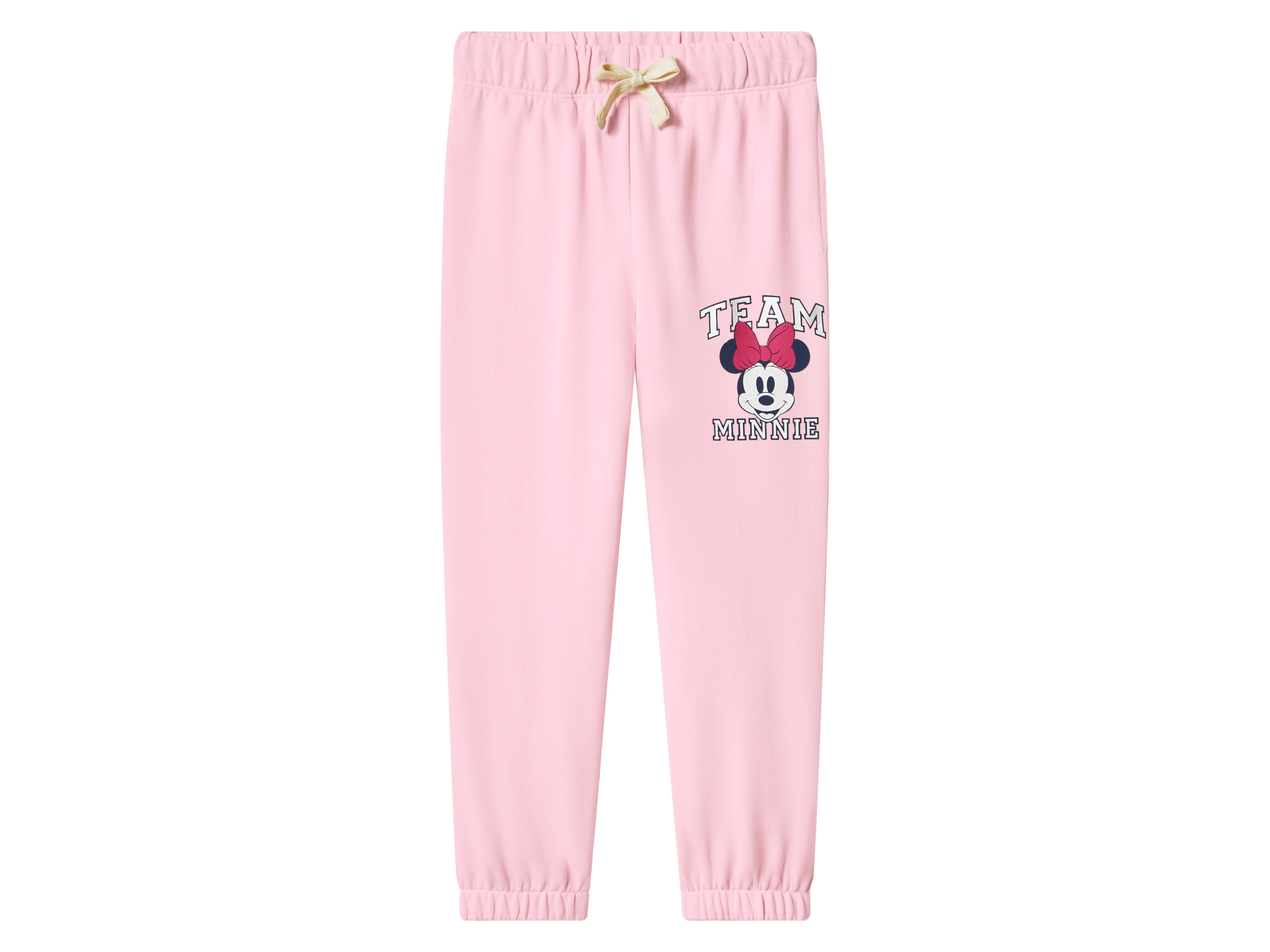 LUPILU® Spodnie dresowe dziecięce (Wzór Myszka Minnie/różany, 98/104)