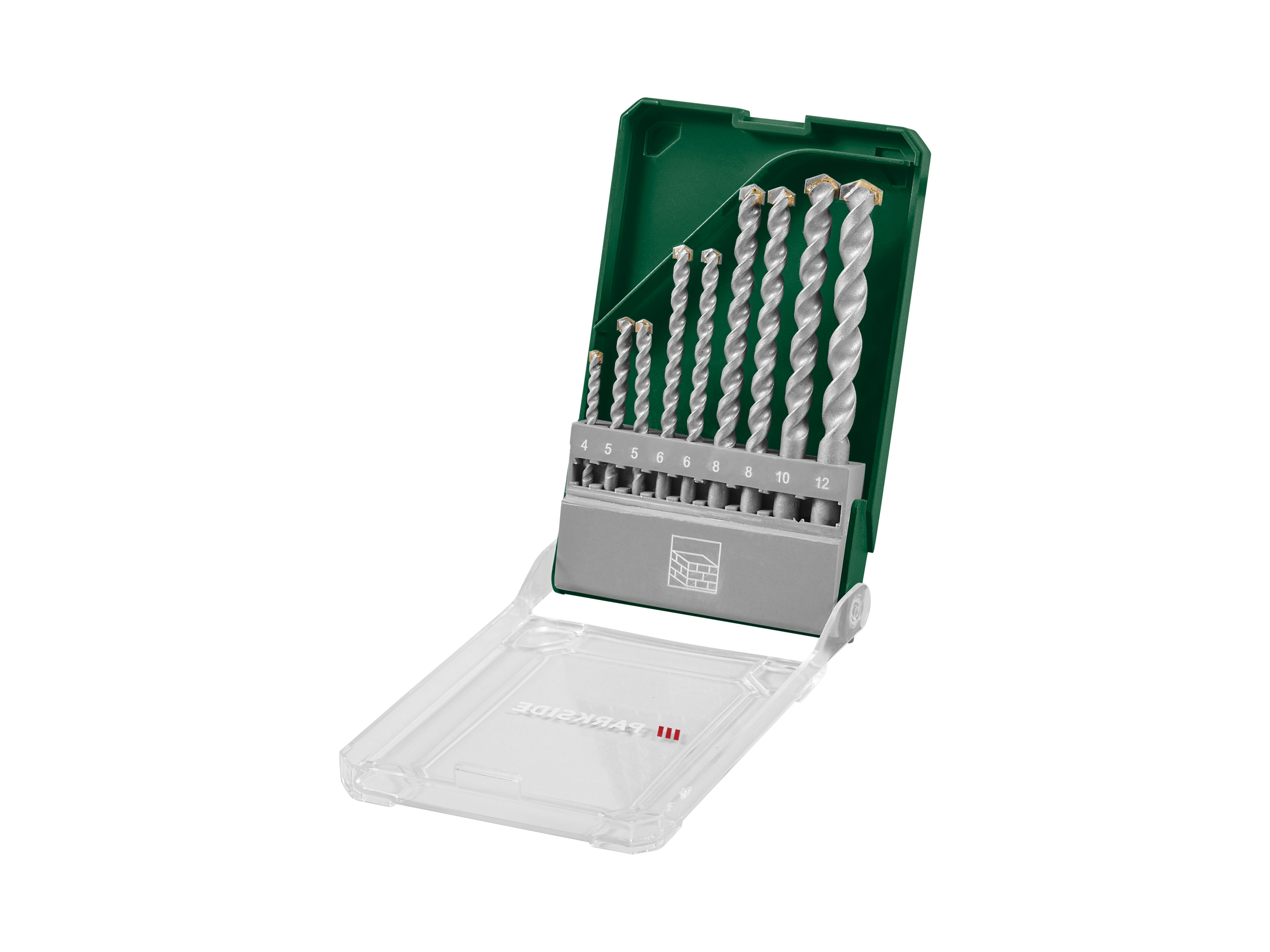 PARKSIDE® Zestaw wierteł wielofunkcyjnych HSS / Zestaw wierteł do kamienia / Zestaw wierteł do drewna / Zestaw wierteł SDS (Zestaw wierteł do muru 9 s